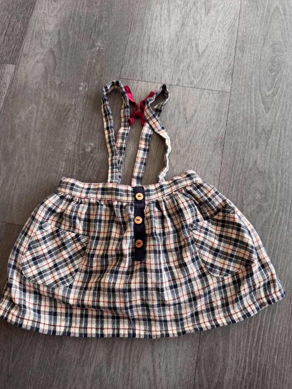 Zara Baby Plaid Romper 12-18 Months